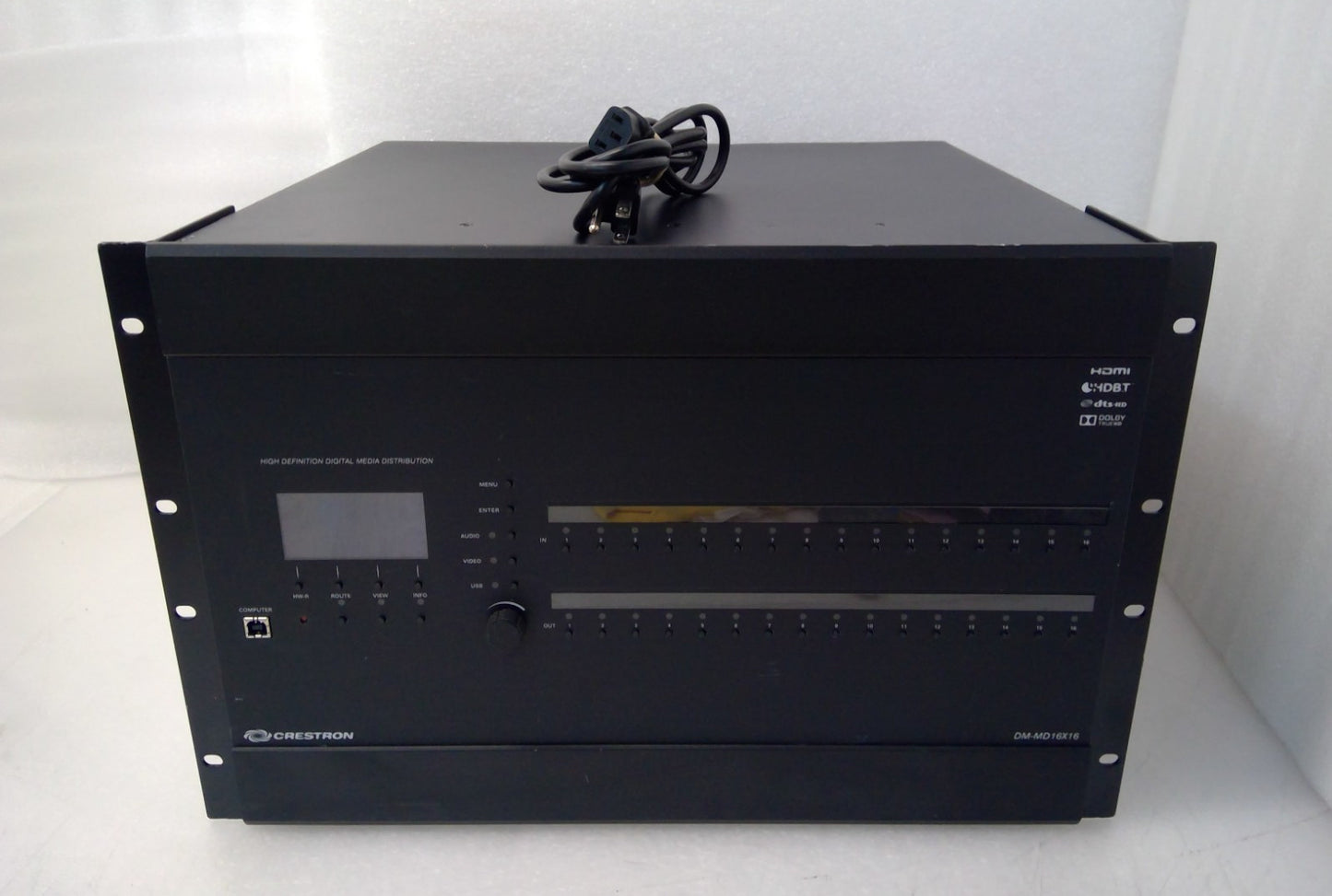 CRESTRON DM-MD16X16 DigitalMedia 16x16 HDMI Matrix Switcher