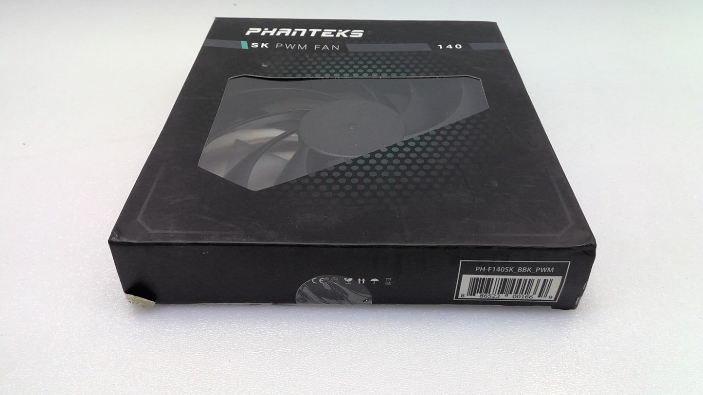 Phanteks SK 140 Black PWM Fan - 140mm  9 Blades PH-F140SK_BBK_PWM