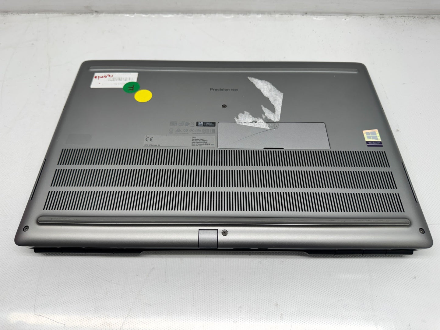 Dell Precision 7550 Intel i9-10885H@2.40GHz 32GB 1TB RTX3000 W/AC Win11 *READ*