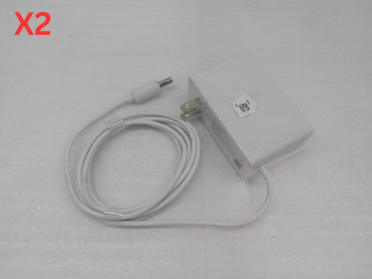 Lot of 2 Lucent Trans 12V 5A 60w AC/DC Adapter for CR1000 Routers 1A98-1250