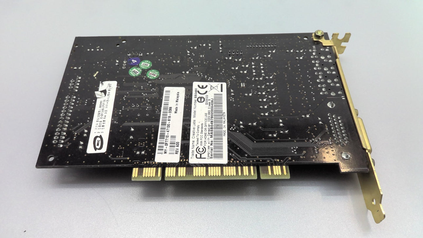 Creative Sound Blaster X-Fi XtremeMusic SB0460 PCI 7.1 Sound Card