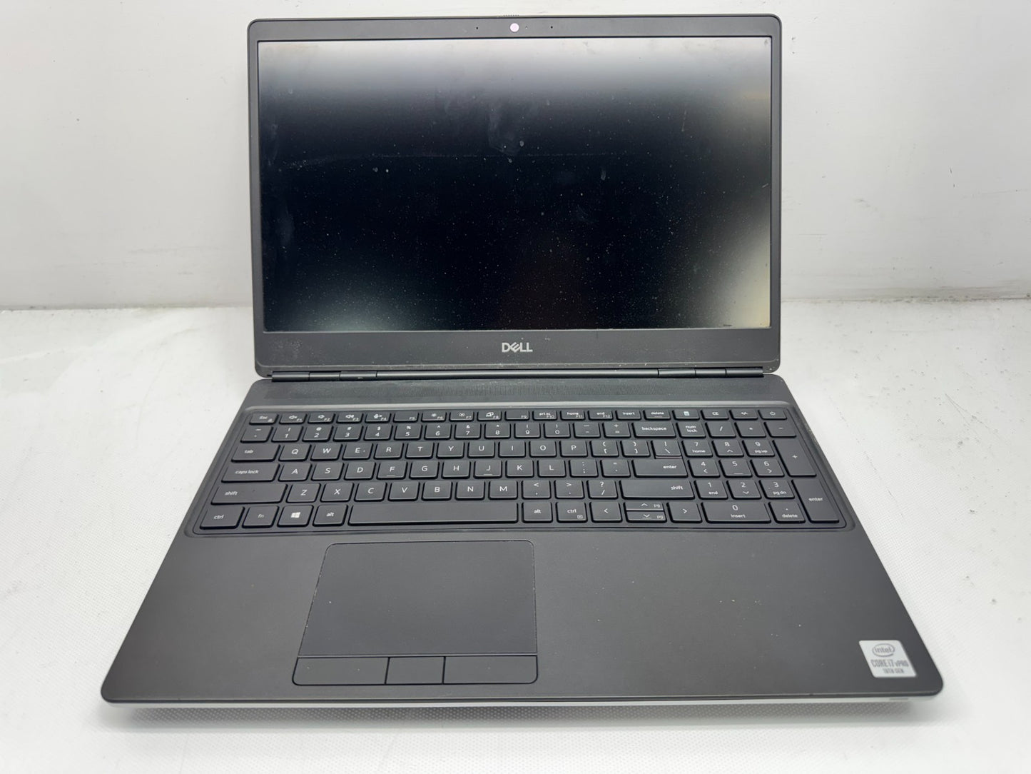 Dell Precision 7550 15.6" Intel i7-10850H@2.7GHz 16GB 256G T1000 W/AC *READ*
