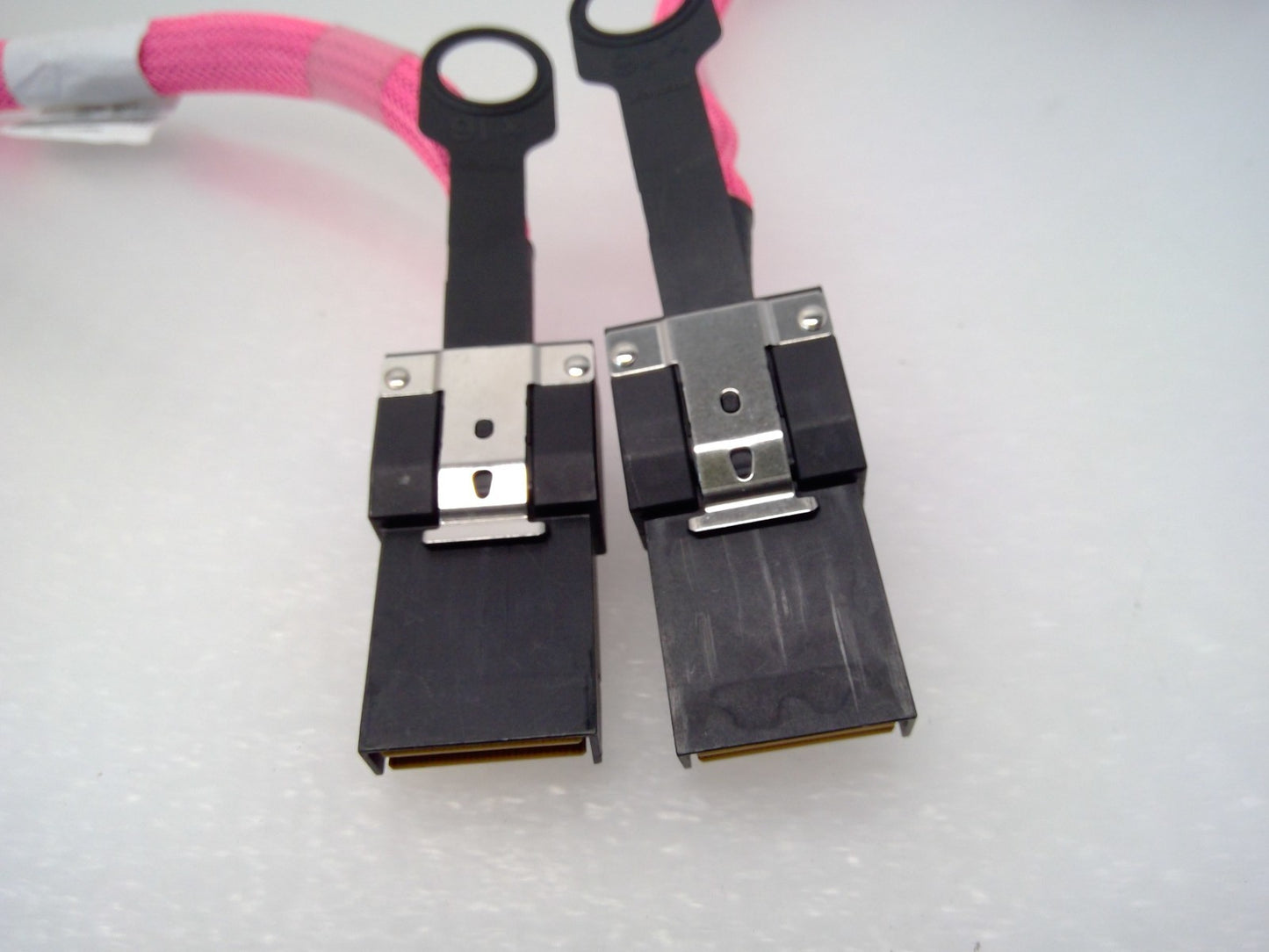 Molex 2004331007 High Speed Data Cable 16001217-01 30AWG 0.33M PINK Braid *read*