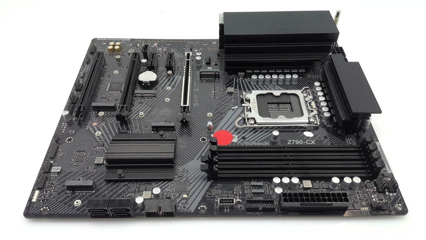 Lot of 3 *Part* ASRock  Z790-CX  WIFI ATX Motherboard Socket LGA1700 DDR5