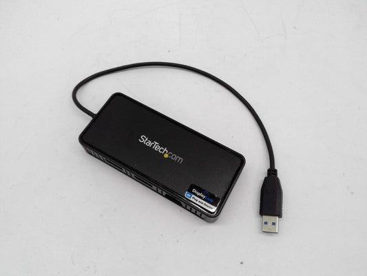StarTech USBA2DPGB USB 3.0 Mini Dock - Dual Monitor USB Type-A Laptop Docking