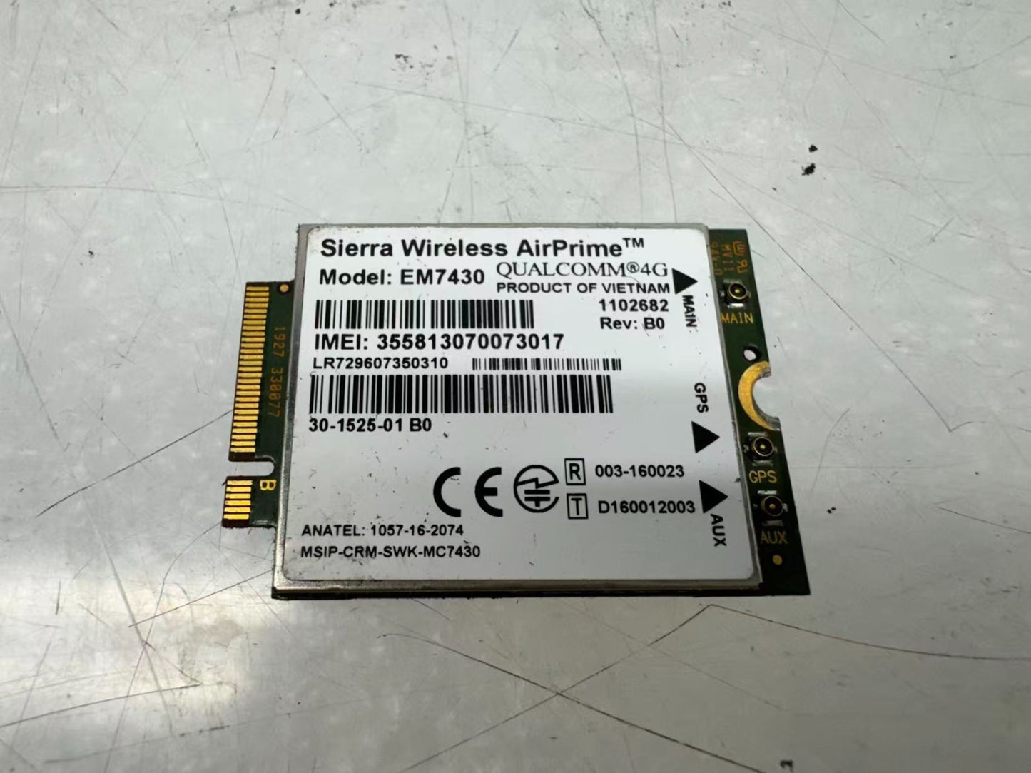 Sierra Wireless AirPrime EM7430 Card Module Mini LTE