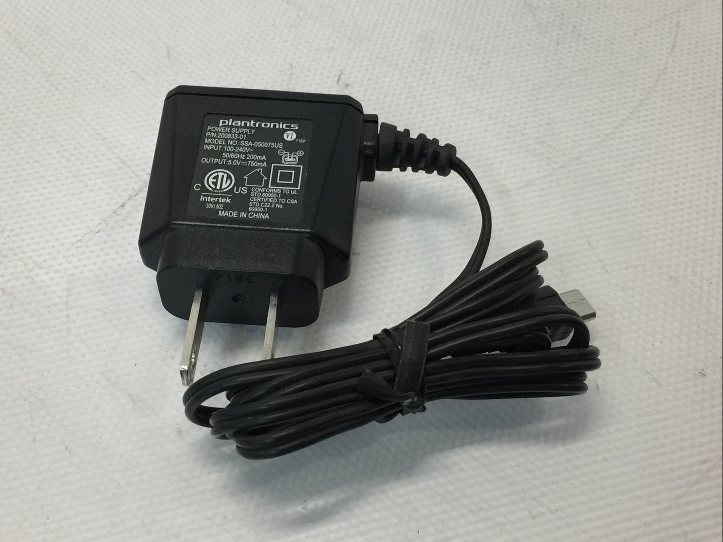 Plantronics Micro USB Charger Fast Charging for Samsung Android Phone