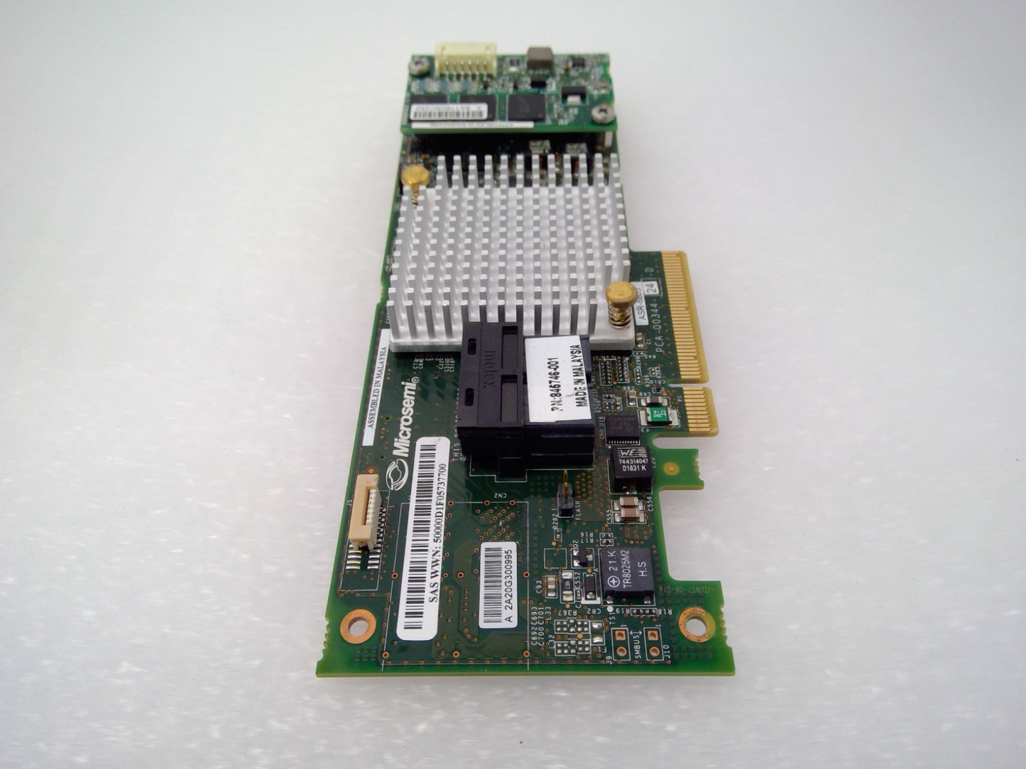 Adaptec ASR-8805 12Gb/s  RAID Controller Card+Flash Module PCI-E No Bracket