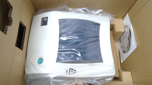 NEW Zebra TLP2844 Thermal Label Printer Transfer W/ ADAPTER 2844-10300-0001