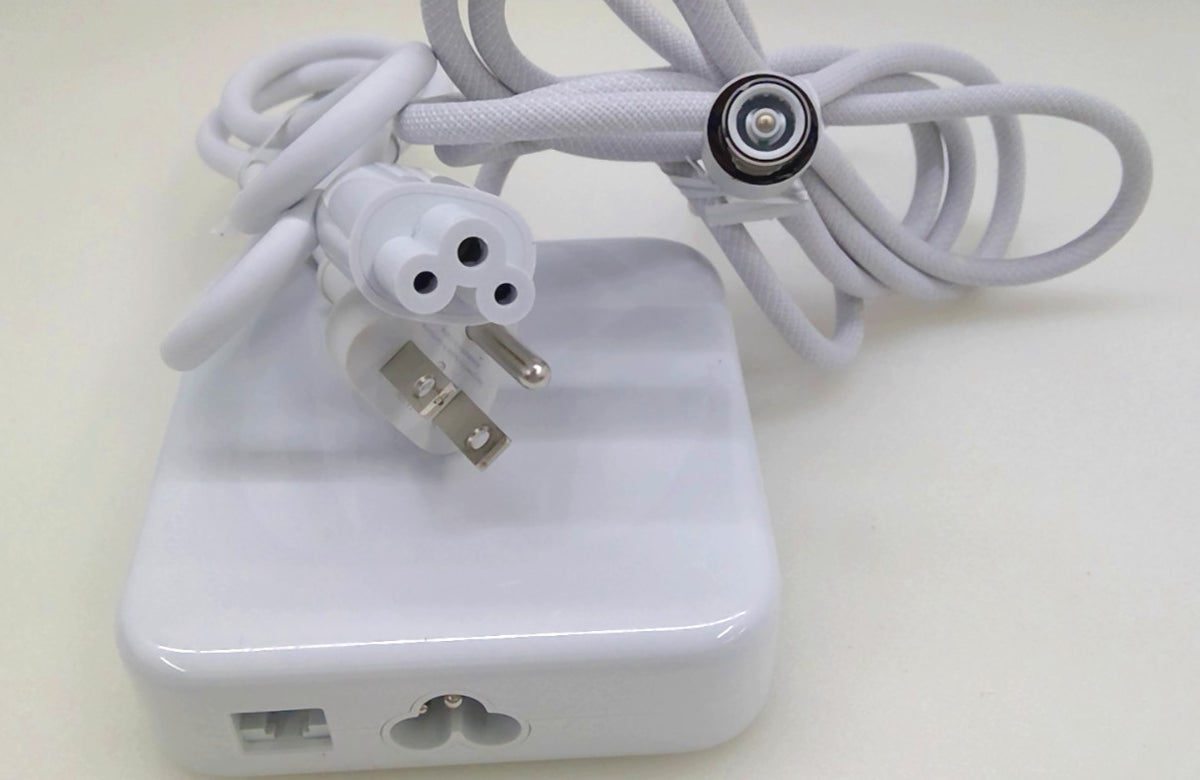 Genuine Apple A2290 143W Power Adapter 24" iMac White Braided Cable Ethernet