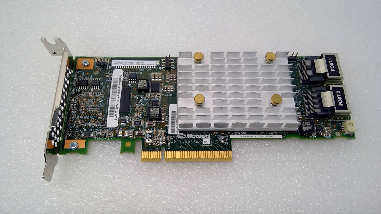 HPE P408i-p SR Gen10 12G SAS PCIe RAID Controller 836269-001 830826-001