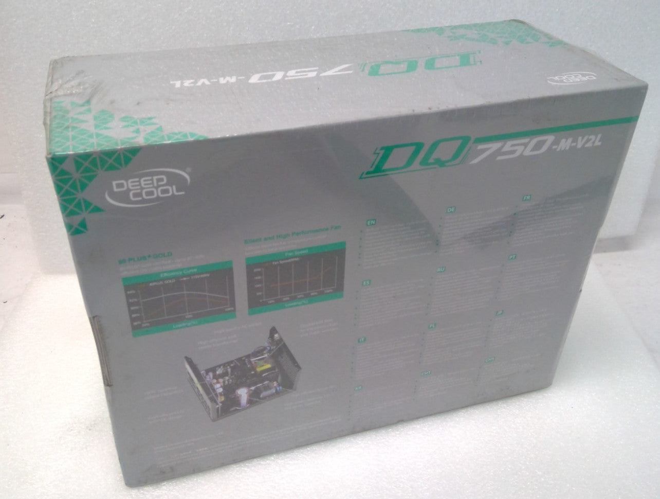 DeepCool DQ750-M-V2L 750W 80 PLUS Gold Certified Fully Modular Power Supply