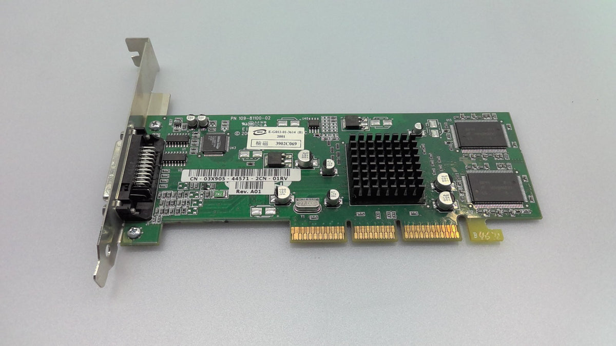 Dell ATI E-G012-01-3614 109-81100-02 AGP DVI Video Graphics Card