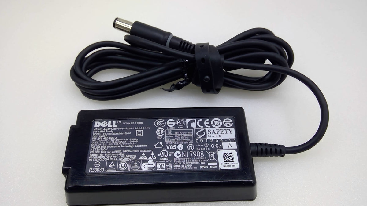 Genuine Dell Compact PA-1M10 DA45NM100-00 45W 19.5V 2.31A 7.4x5.0mm Pin