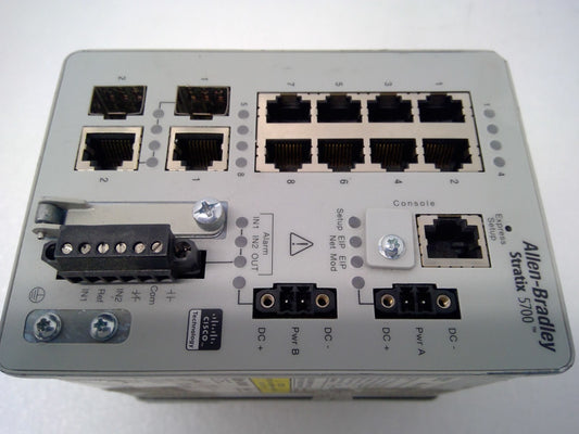 Allen-Bradley stratix5700 Ethernet-Switch 1783-BMS10CGL  Managed Ethernet Switch