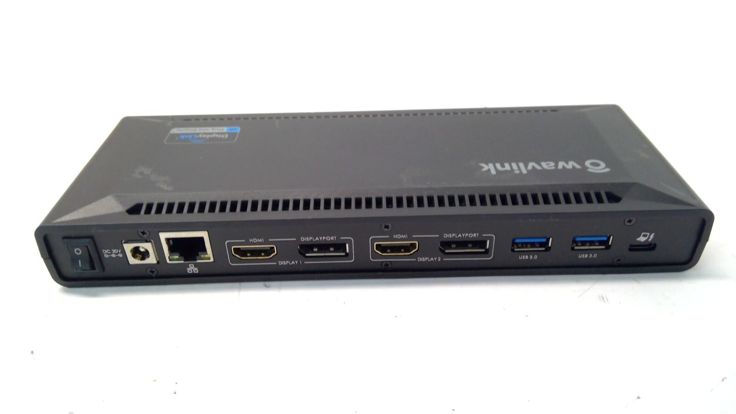 WavLink WL-UG69PD2 USB-C 4K 65W Universal Docking Station Dock Only