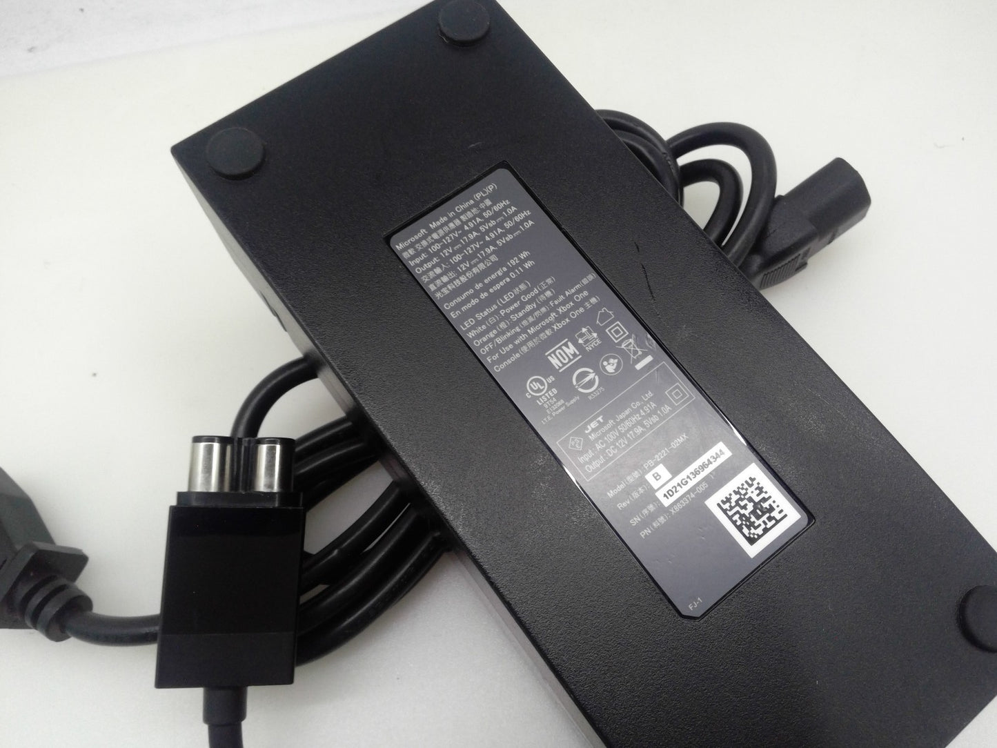 OEM Microsoft Xbox One Power Supply Brick PB-2221-02MX AC Adapter 100-127~ 4.91A