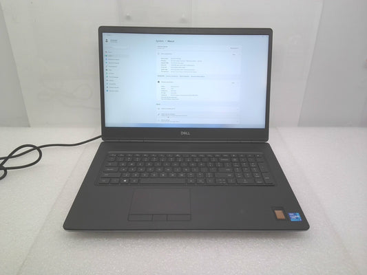 Dell Precision 7760 17.3"  i7-11850H@2.5GHz 32GB RAM 1TB SSD RTX A3000 Nobattery