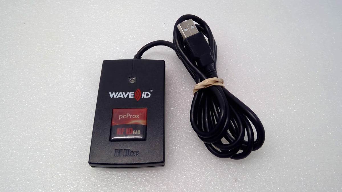 RFIDeas RDR-6081AKU Wave ID pcProx RFID Solo Keystroke HID USB Reader