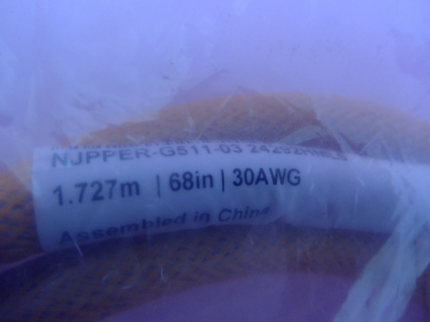 NEW Amphenol NJPPER-G511-03 400G OSFP DAC Cable 1.727m 30AWG 1155862-03 Sealed