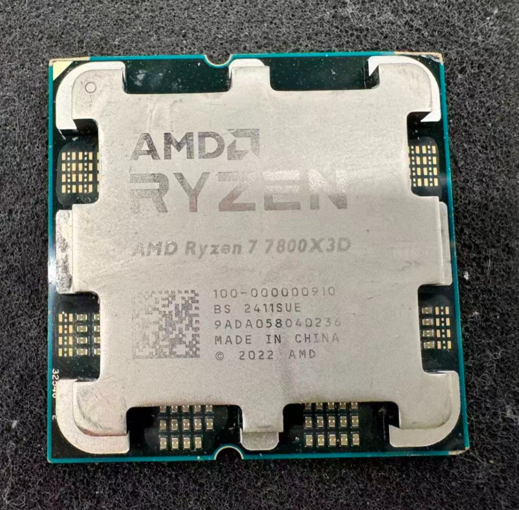 *For Parts* AMD Ryzen 7 7800X3D Processor 4.2GHz, 8-Core, 16-Thread SocketAM5