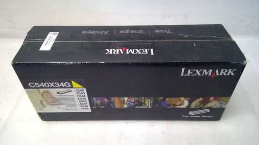 New Genuine Lexmark  C540, C543, C544, C546 yellow Developer C540X34G