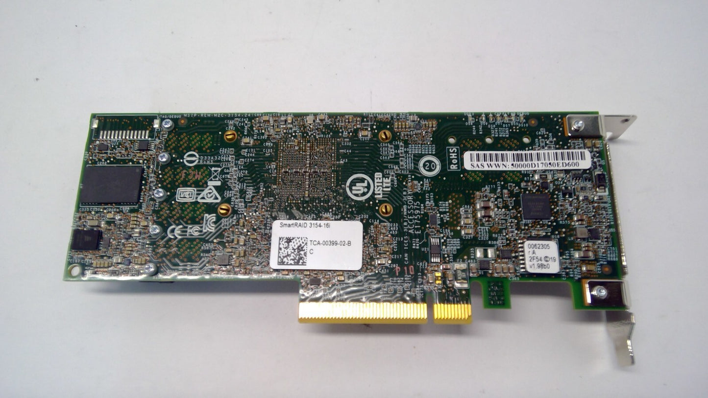 Microchip Adaptec SmartRAID 3154-16i Storage Controller (RAID) 16 2295000-R