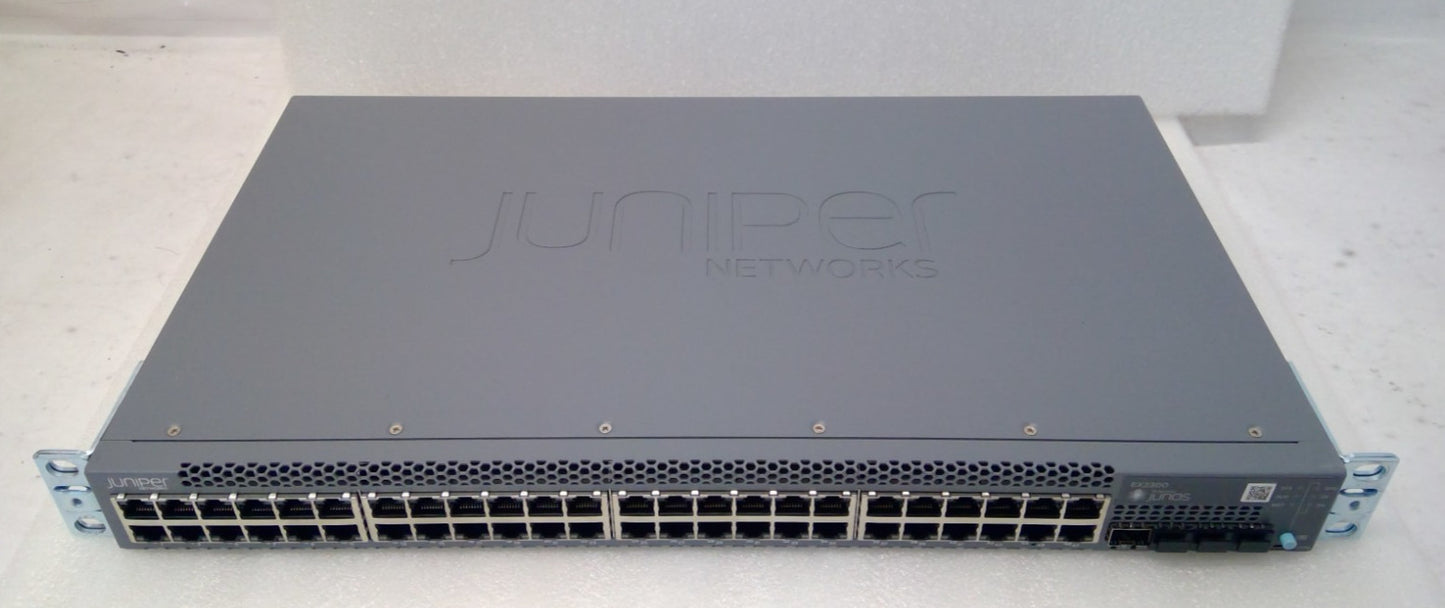 Juniper Networks EX2300-48T Ethernet Switch 48 x 1Gb RJ-45 +4x 1/10Gb SFP+ Ports