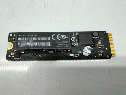 Apple 256GB SSD for Macbook model MZ-JPU256T/0A6 *READ