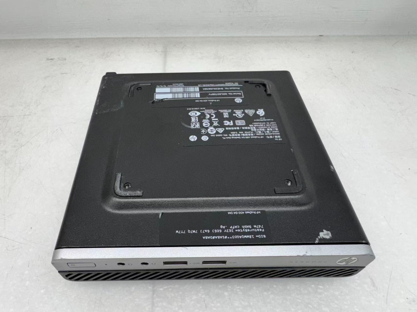 HP ProDesk 400 G4 Mini Desktop i5-8500T@2.1GHz 16G 256G InnerWi-Fi No OS *READ*