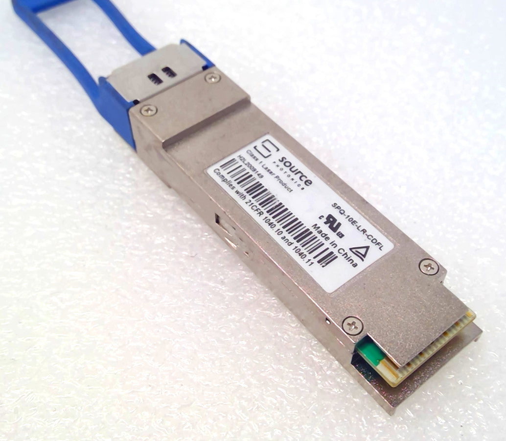 Source Photonics SPQ-10E-LR-CDFL 40G QSFP+ LR4-Lite 2km SMF Transceiver Module