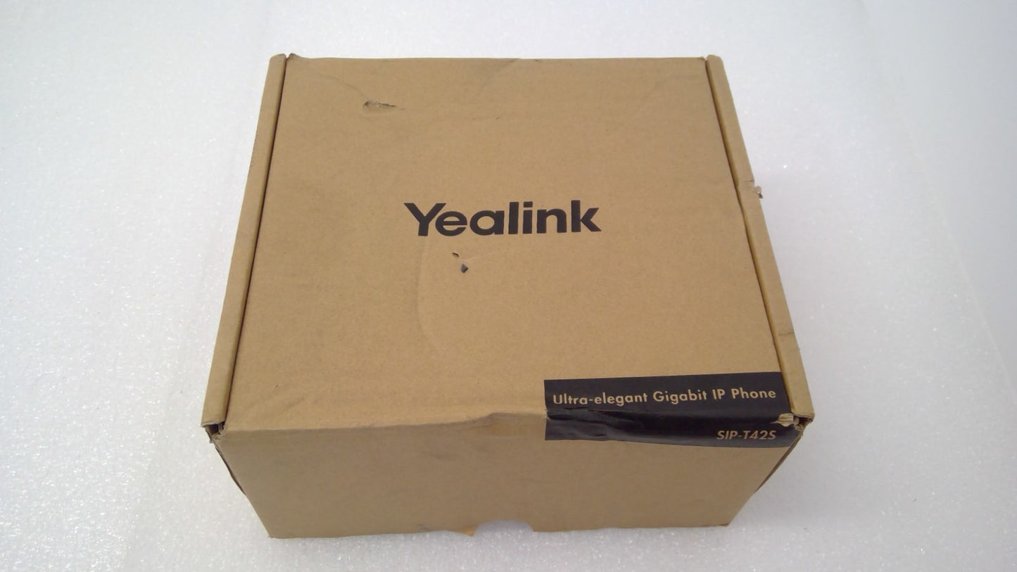 NEW Yealink SIP-T42S IP Phone Ultra Elegant Gigabit Networking Business Office