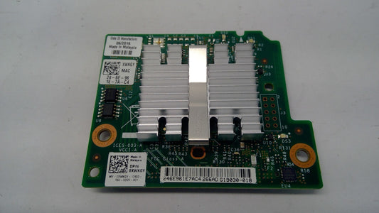 Dell Intel X520 Dual-Port 10GbE Blade Network Daughter Card - XWKGY