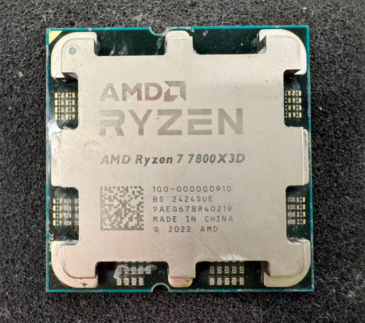 AMD Ryzen 7 7800X3D Desktop Processor 4.2GHz, 8-Core, 16-Thread SocketAM5 Tested