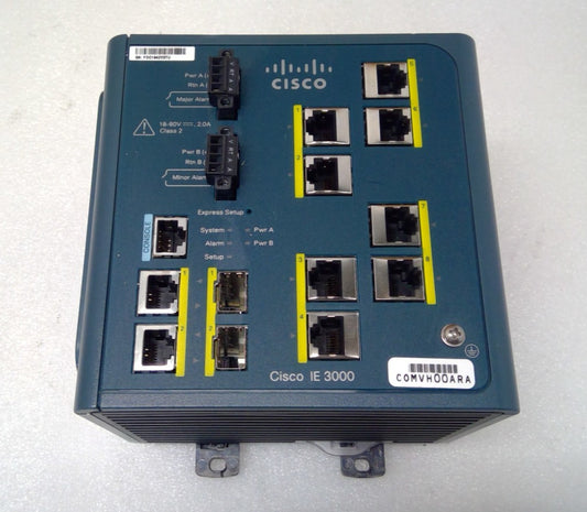 Cisco IE-3000-8TC 8-Port Industrial Ethernet 3000 Series Switch