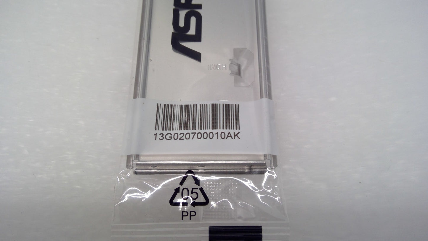 LOT OF 5 NEW  ASRock Motherboard I/O Shield Backplate 13G020700010AK