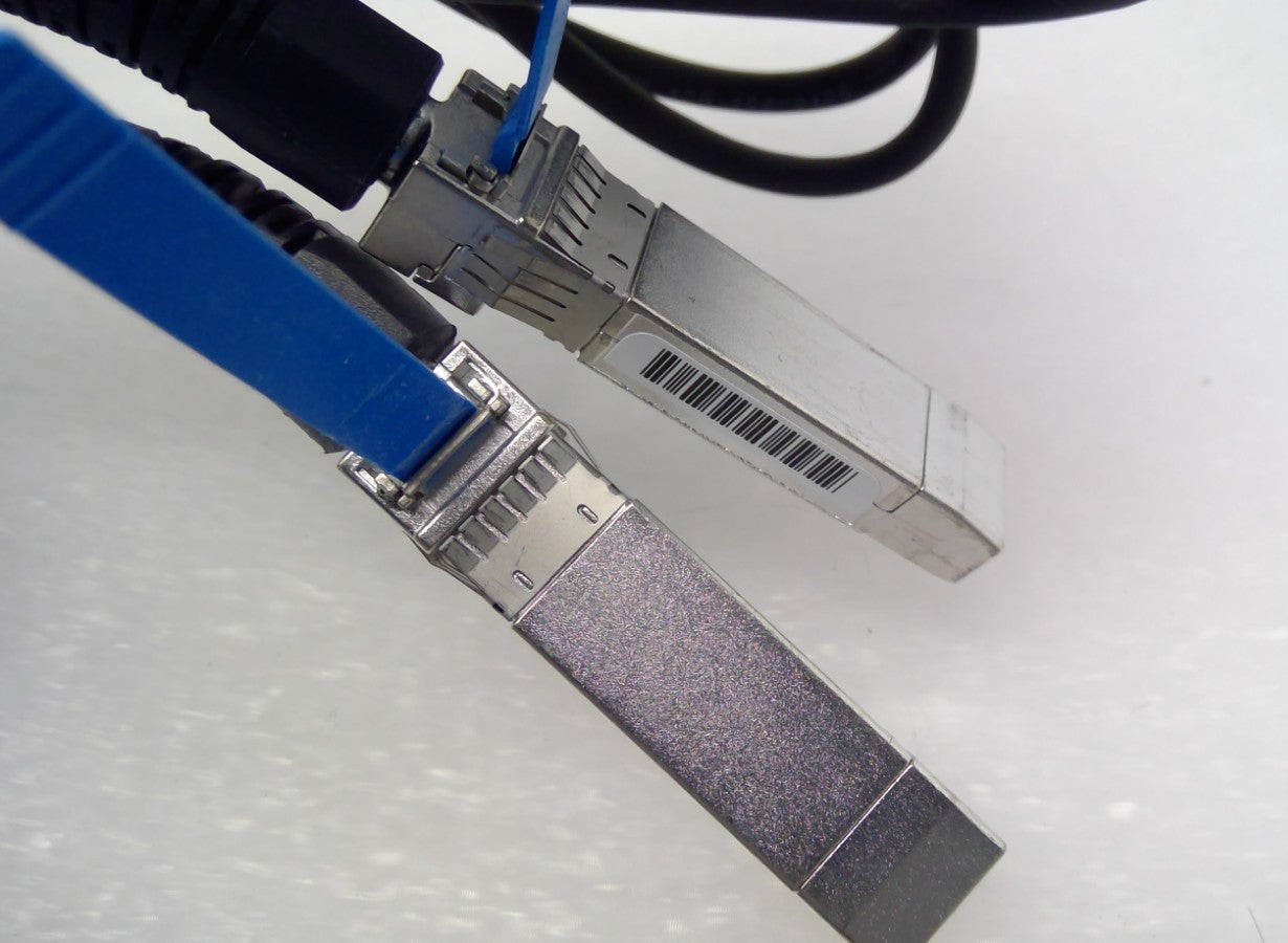 LOT OF 5 Cisco SFP-H10GB-ACU7M Active Twinax Cable 7m Black Round 10Gb SFP+