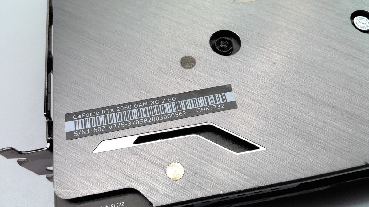 MSI NVIDIA GeForce RTX 2060 Gaming Z 6GB GDDR6 PCIe 3.0 Graphics Card