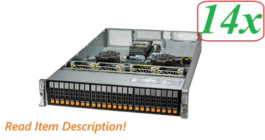 Lot of 14 - New Supermicro Hyper Super Server SYS-220H-TN24R - Barebone-