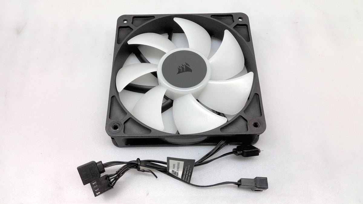 CORSAIR RS120 ARGB 120mm PWM Fan 12V 0.4A ‎RWF0113 Black