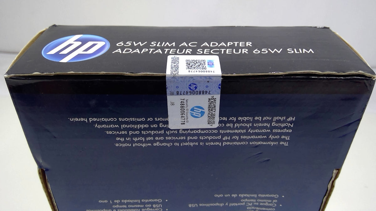 Genuine HP 65W Travel Adapter HSTNN-DA14 693716-001 New Sealed