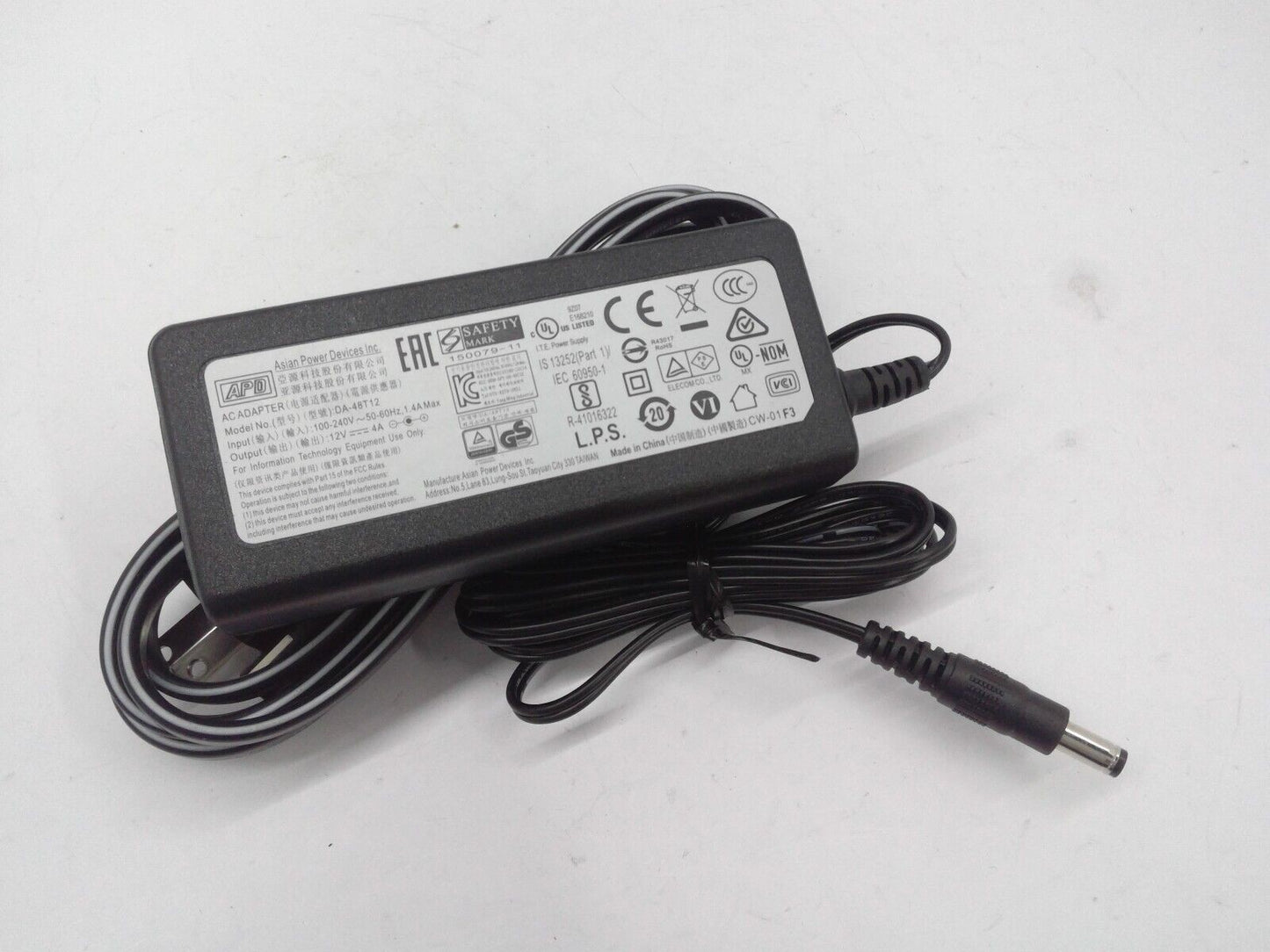 Original ADP 12V 4A DA-48T12 FOR Intel NUC CK2 Mini PC 48W 5.5*2.5mm AC Adapter