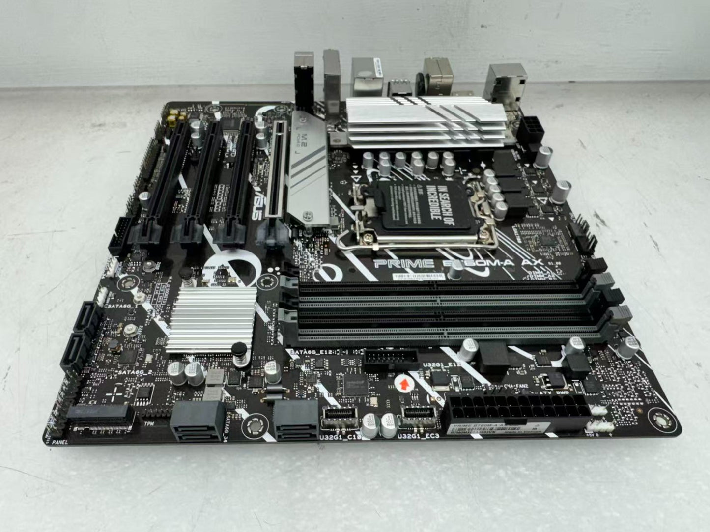 ASUS PRIME B760M-A AX micro ATX Motherboard Socket LGA1700 DDR5 WIFI READ"
