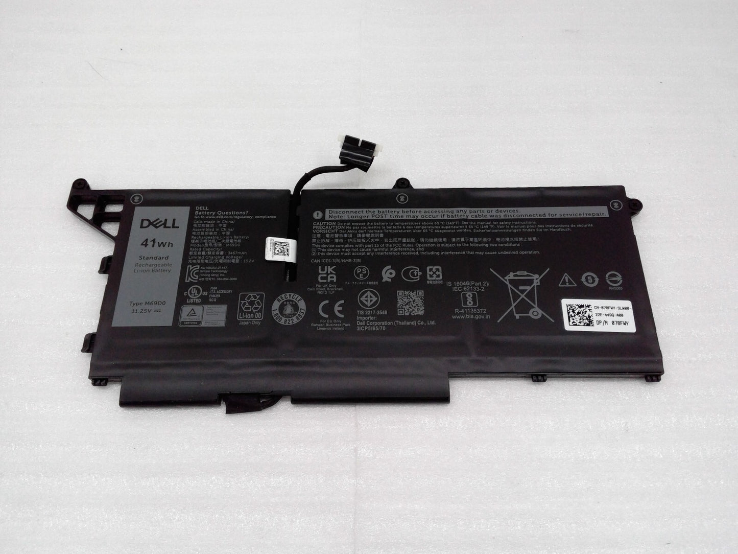 OEM  M69D0 Battery for Latitude 5330 5430 5530 Precision 3570 Series 31CP5/65/68