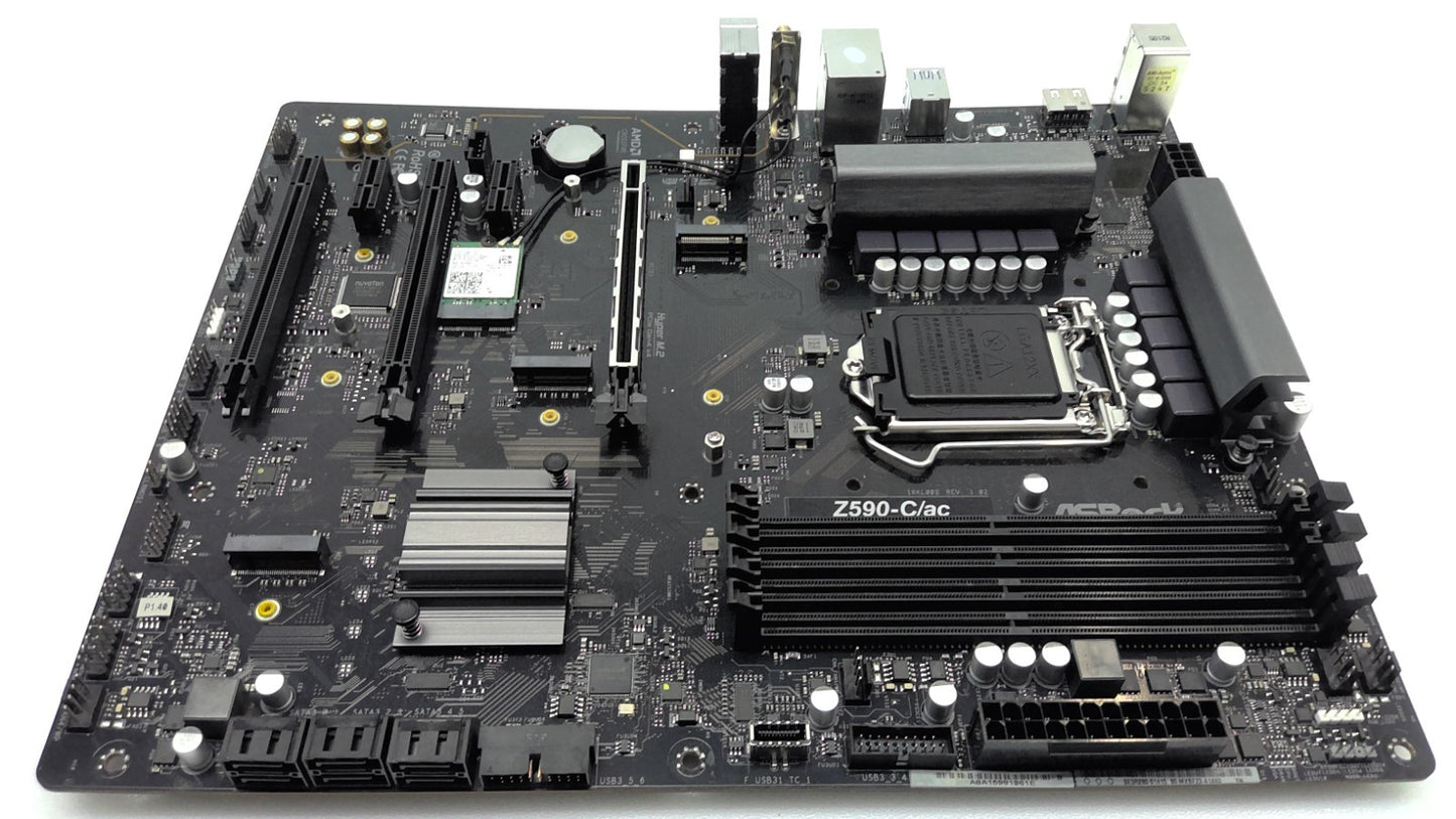 ASROCK Z590-C /ac ATX DDR4  Motherboard Intel Socket LGA 1200