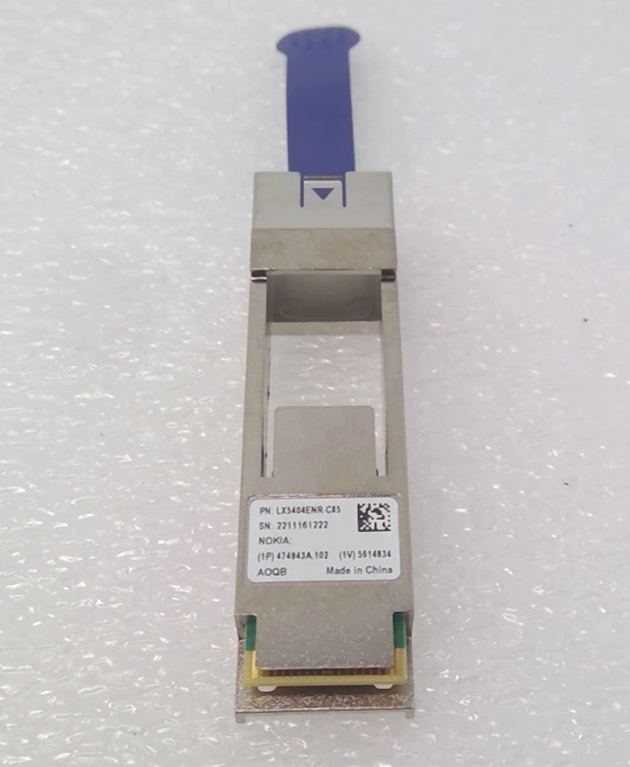 Nokia LX5404ENR-C85 474943A AOQB QSFP28 to SFP28 100G 25G Adapter Module