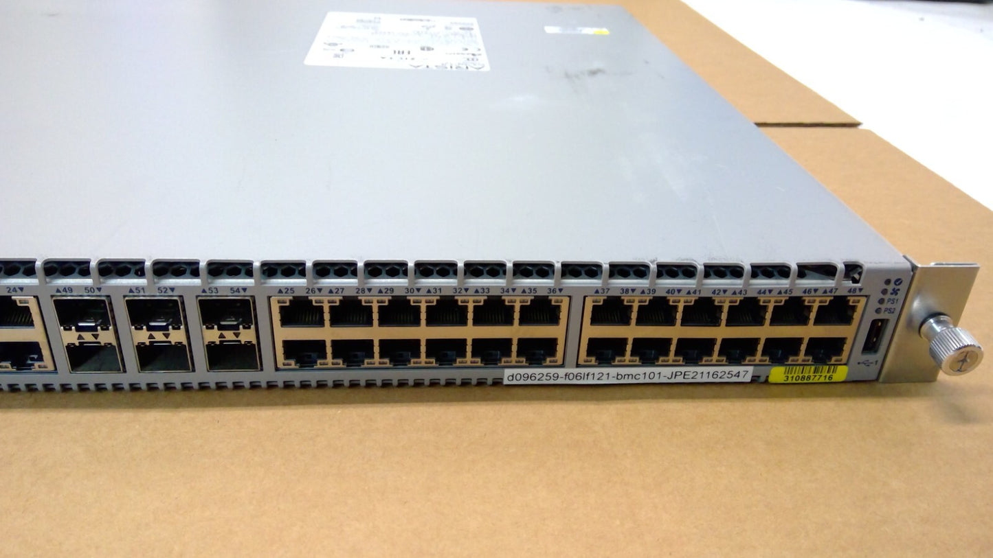 Arista DCS-7020TR-48 7020R Series 48-Ports 100/1000BASE-T Data Center Switch