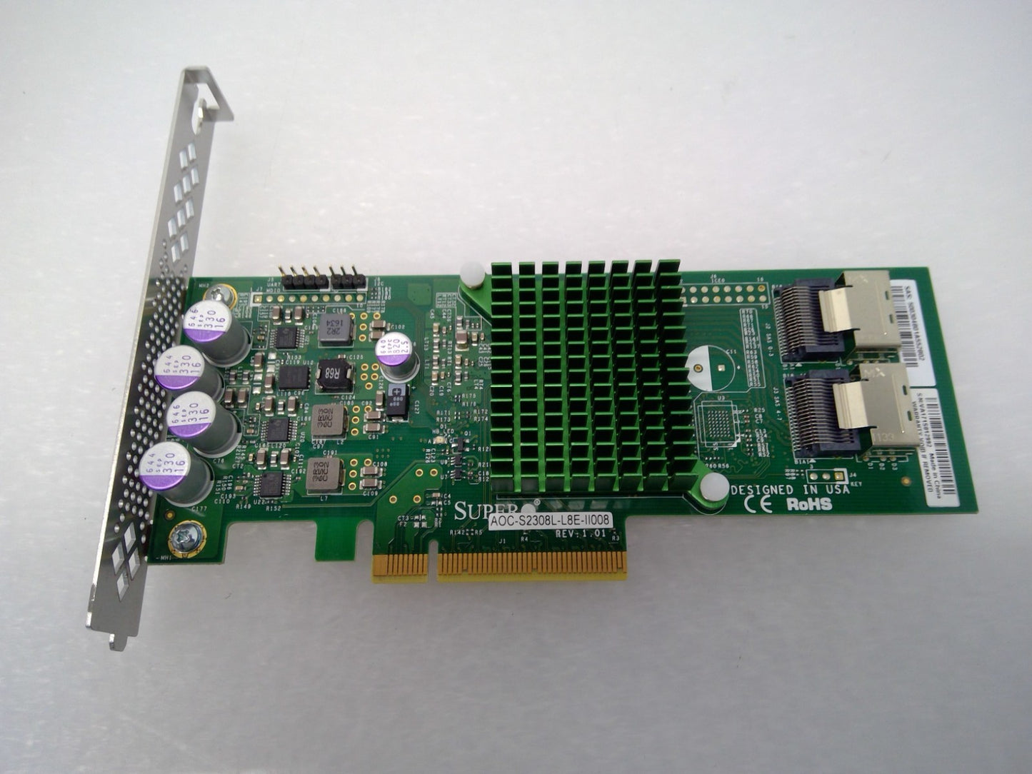 Supermicro AOC-S3008L-L8E-II008 SAS3 12Gbps 8-Port Internal PCI-e 3.0 Card