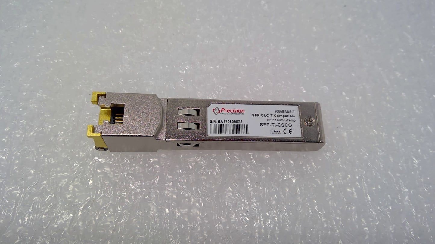 Precision SFP-TI-CISCO GLC-T 1G SFP Transceiver 1000BASE-T SFP to RJ45