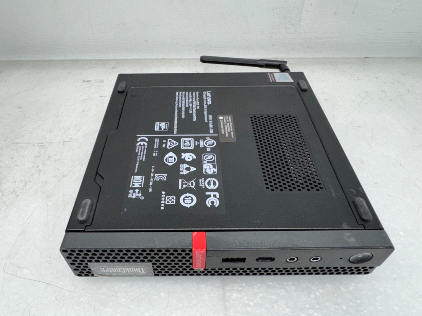 Lenovo ThinkCentre M720q Mini Intel i5-8400T@1.7GHz 16GB RAM 256G SSD Wi-Fi